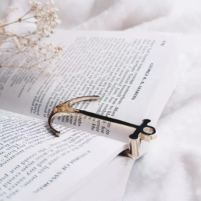 Metal Anchor Bookmark