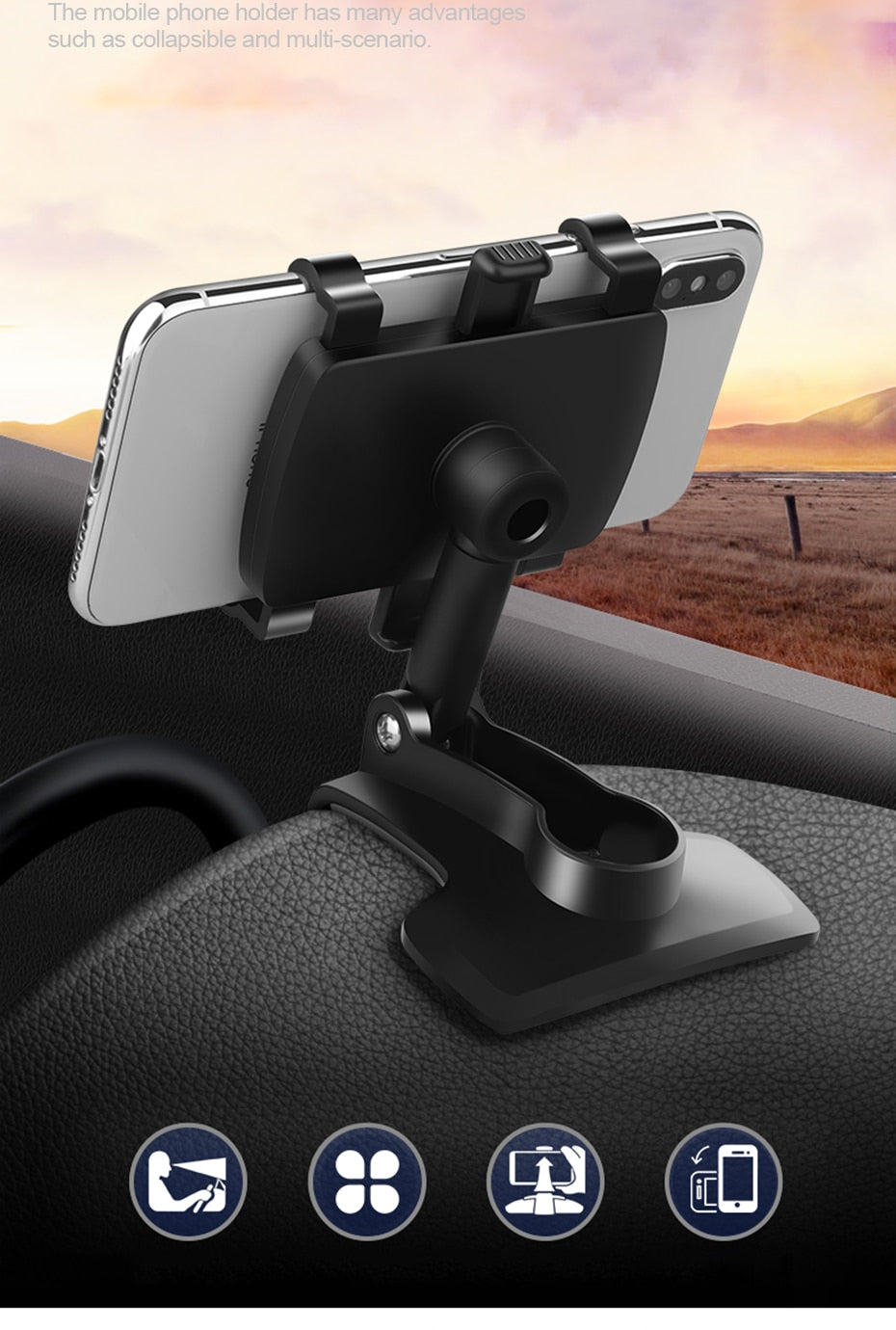 Cell Phone Holder with HUD Simulation Design |Humildshop™|       ⭐⭐⭐⭐⭐