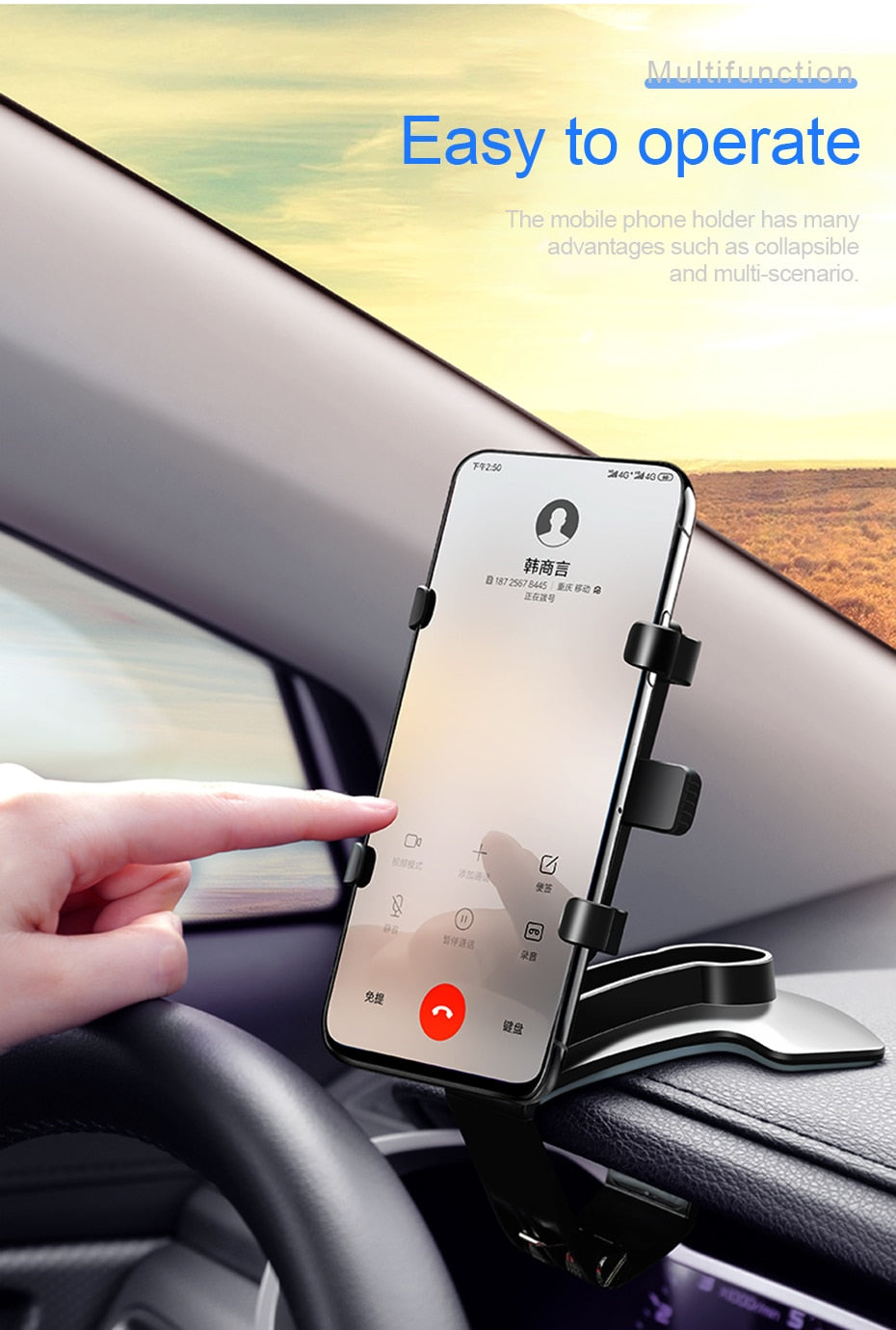 Cell Phone Holder with HUD Simulation Design |Humildshop™|       ⭐⭐⭐⭐⭐