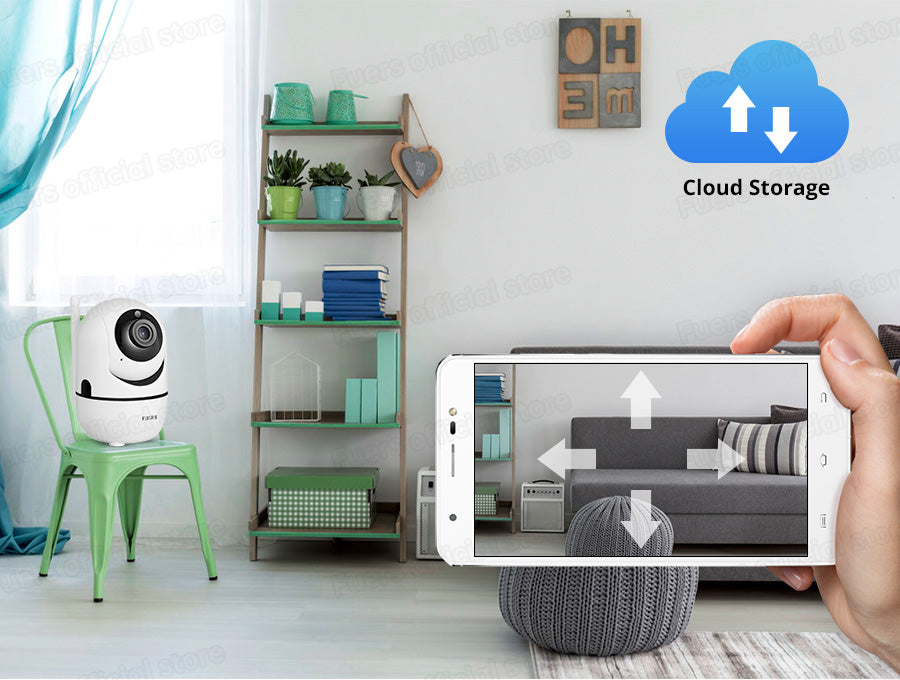 1080p smart home indoor surveillance camera | WiFi Wireless Baby Monitor