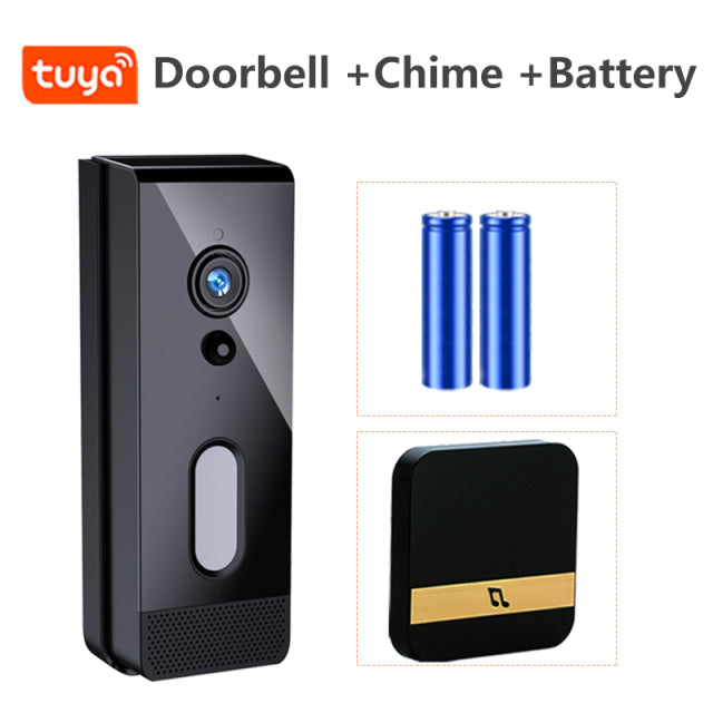 Smart wireless door bell for home