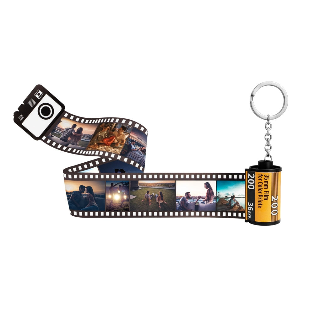 Camera Roll Photo Keychain